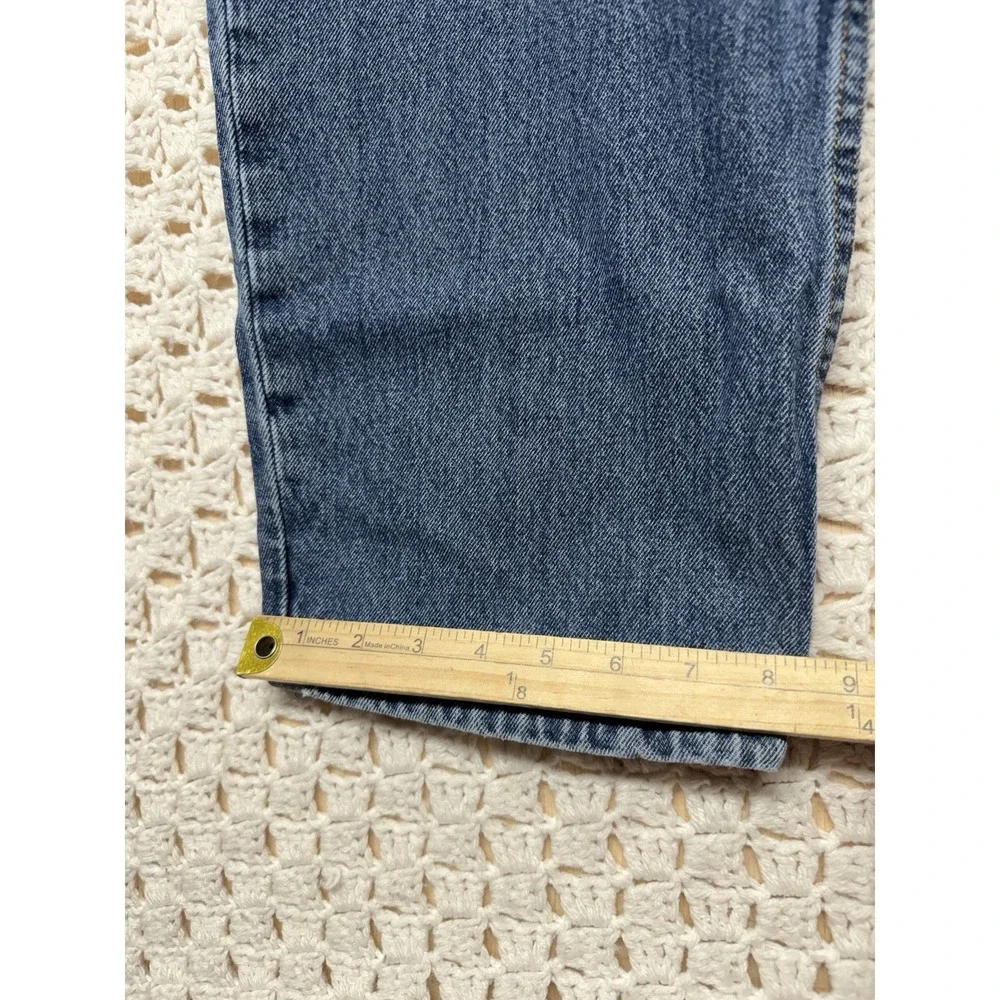 Levis 550 Jeans Men's 38x32 Fits 36x29 Blue Denim Straight Leg 100%Cotton